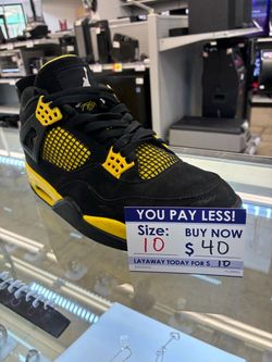 Jordan 4 retro thunder