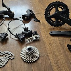 ((((( SHIMANO ULTEGRA R8020 COMPLETE GROUPSET HYDROULIC )))))
