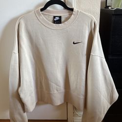 Nike Cropped Crewneck Solo Swoosh