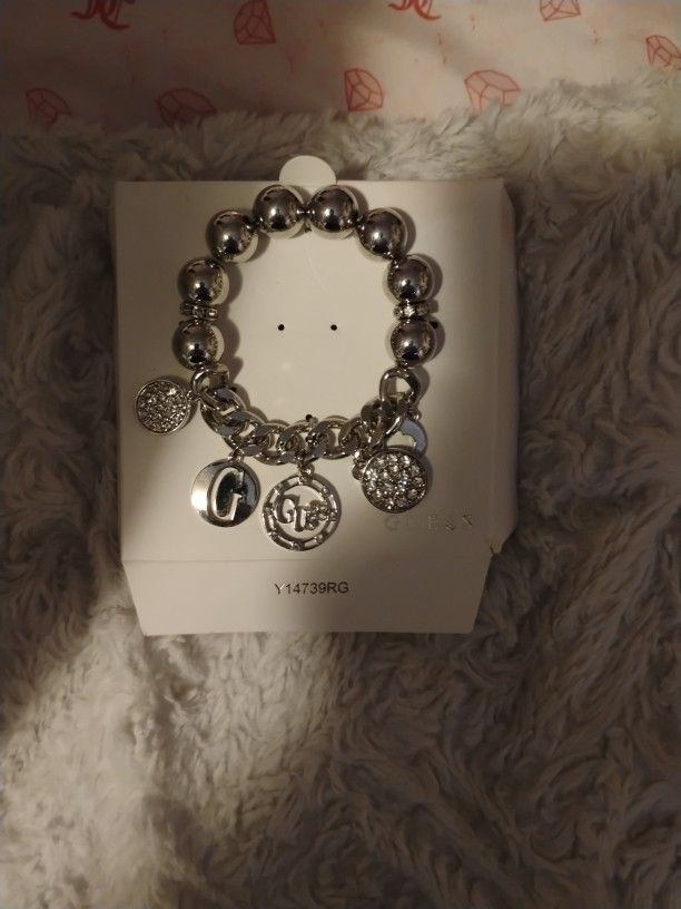 Brand New Guess Charm Bracelet