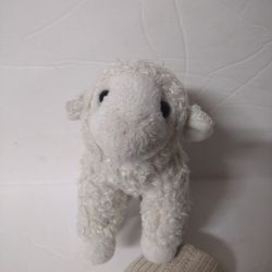 6” Douglas Cuddle Toys Plush White LAMB Baby Sheep Stuffed Animal Toy #1510