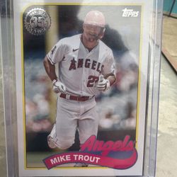 Mike Trout Card