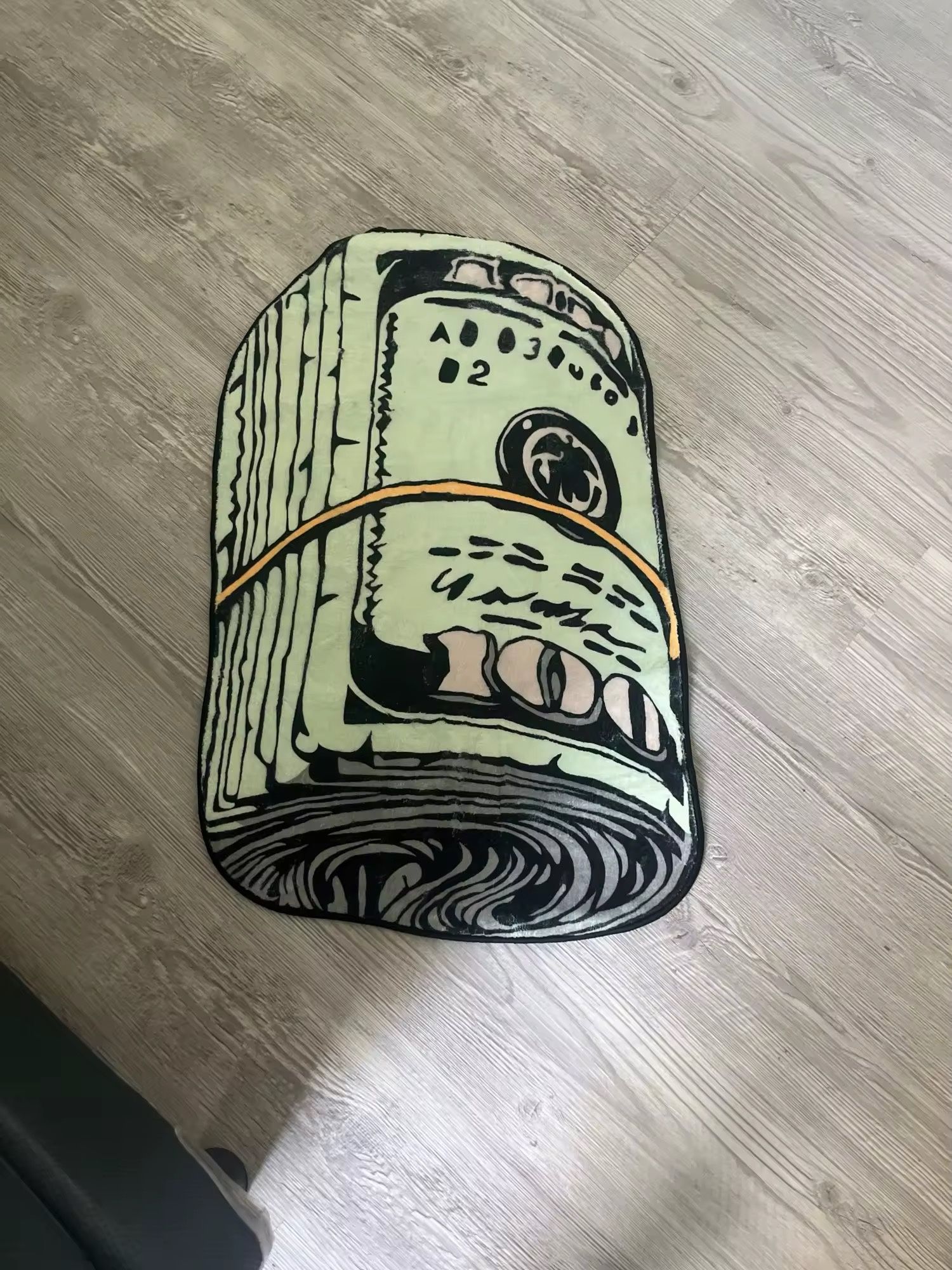 Custom Money Roll Rug 