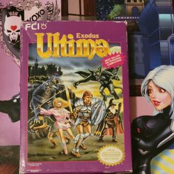 Ultima: Exodus (Nintendo NES) 🚢🦫🚢