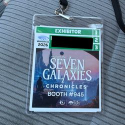 WonderCon 3 Day Exhibitor Badge