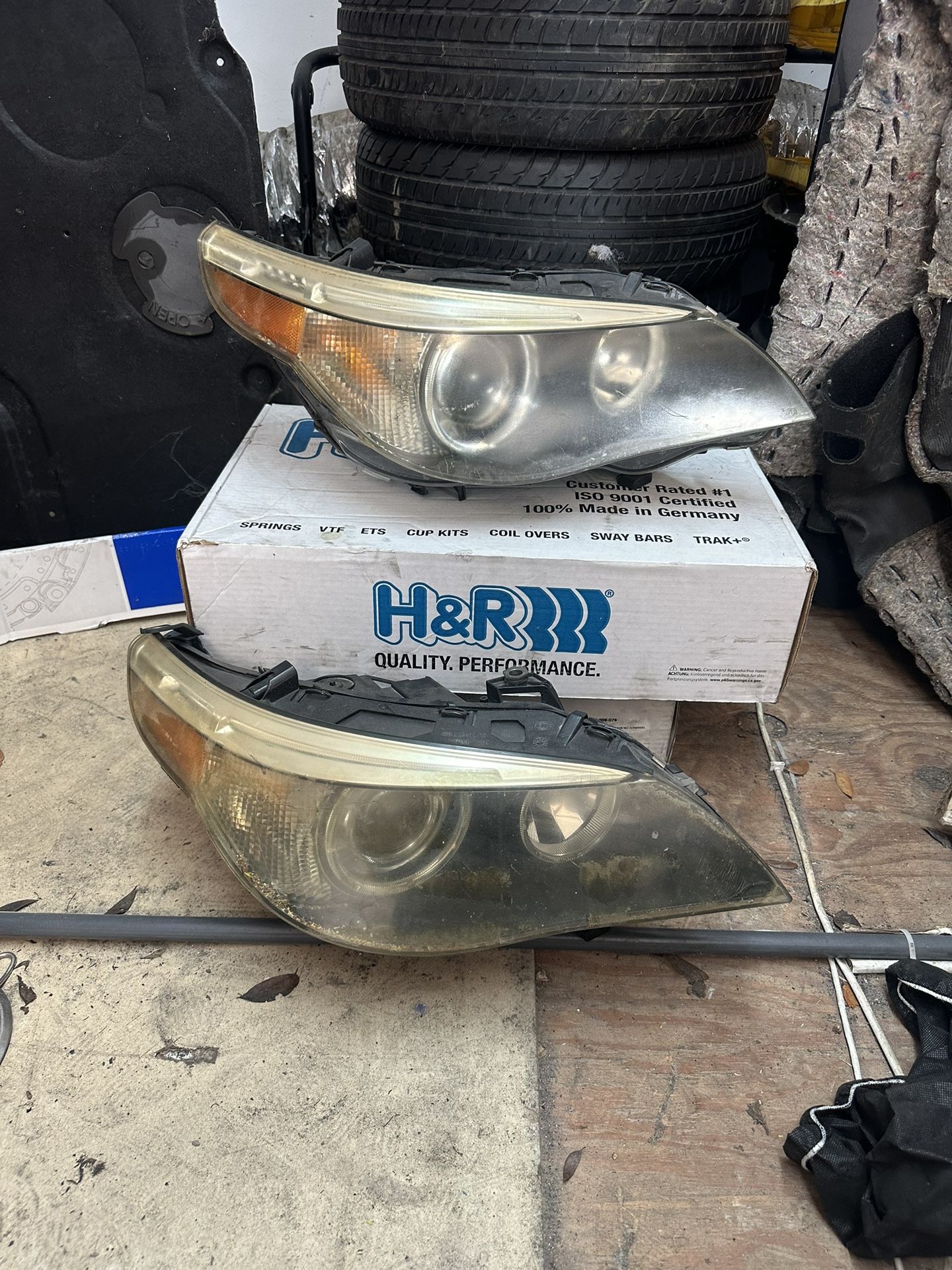 Bmw E60 Headlights For Parts Only