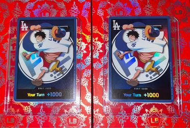Luffy one piece Dodgers SEALED