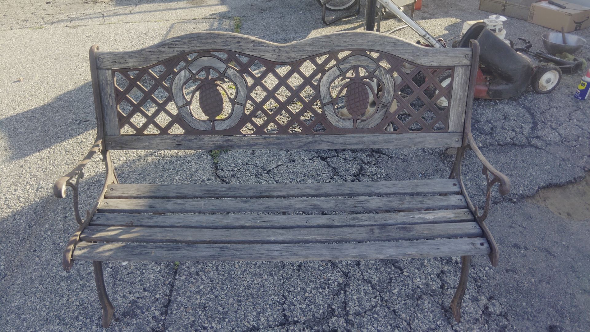 Garden bench