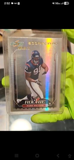 Mario Williams Score Select Scorecard Rookie Card
