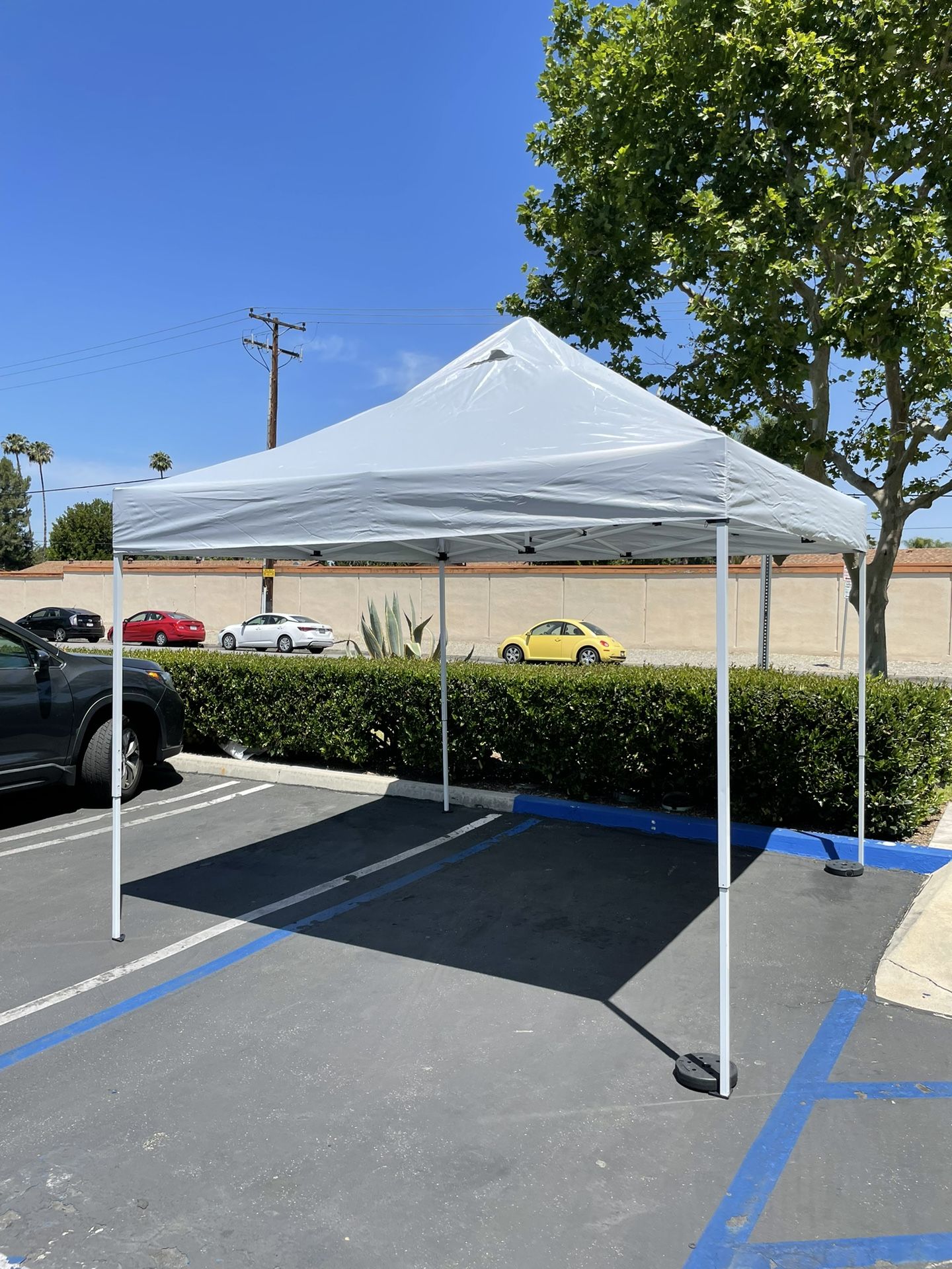 New High Top Heavy Duty 10x10 ft eazy pop up no assemble Canopy Tent Shade Outdoor