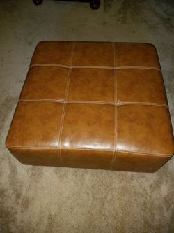 Leather furniture center piece
