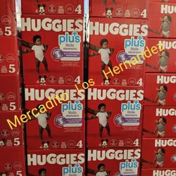 Huggies Size 4 Little Movers 180 Pañales Diapers❗️Nuevos Firm Price