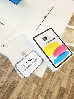 Apple IPad 10th Gen Tablet - 90 DAY WARRANTY - $1 DOWN - NO CREDIT NEEDED 