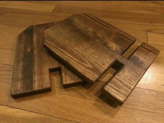 Hand Made Wooden IPad Stand