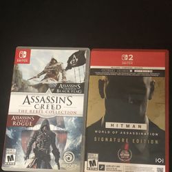 Nintendo Switch Games – Assassin’s Creed + Hitman Bundle