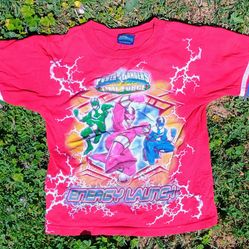 Vintage power rangers shirt