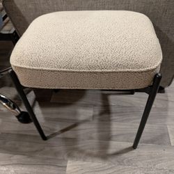 Ottoman Comfy Vanity / Leg Rest Stool