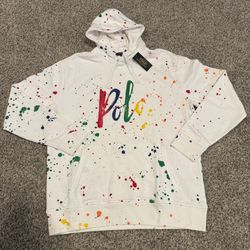 Polo Ralph Lauren Paint Splatter Hoodie