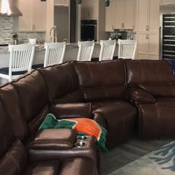 Sectional Recliner Sofa