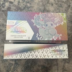 Pokemon Prismatic Evolutions Super Collection Box 3x
