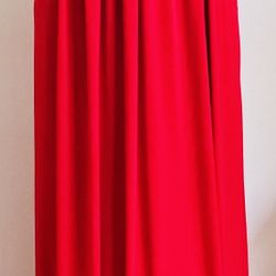 Jessica Simpson Prom Wedding Party Strapless Red Dress, Size 10