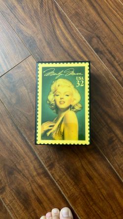 Marilyn Monroe US Stamp Music Box Ltd Ed