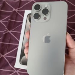 Unlocked Apple iPhone 15 Pro Max 256GB Capacity..