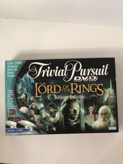 Lord Of The Rings Trivial Pursuit DVD Game