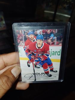 2025-26 UD Series 1 Ivan Demidov Young Guns RC #205 Montreal Canadiens Rookie