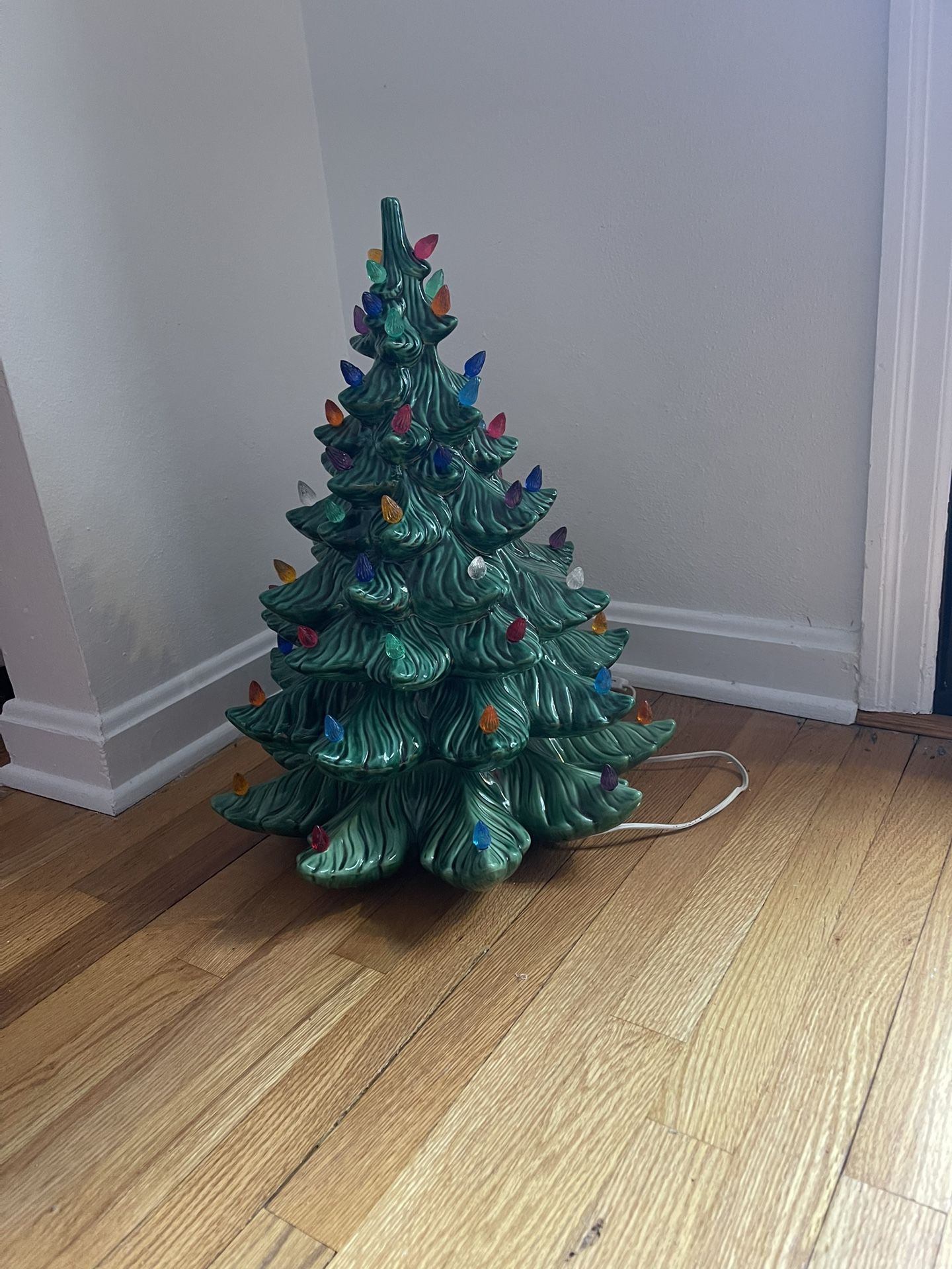 Vintage Ceramic Christmas Tree