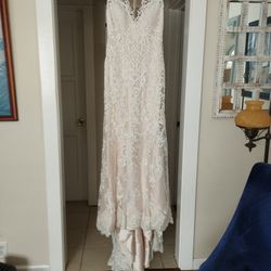 Eddy K  Wedding Dress Size 10, Ivory