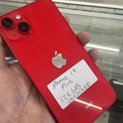 Red 14 Plus Unlocked. Cash Or $50 Down W Approval 