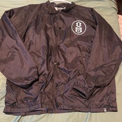 Seedless Men’s Lightweight Coach Jacket – Black