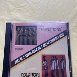 The Temptations And Four Tops : Back to Back CD