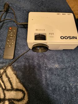 Projector with remote