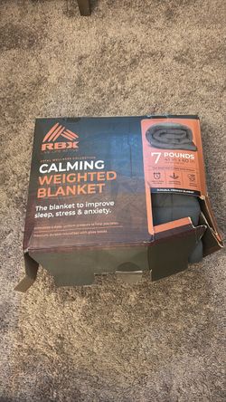 RBX 7lbs Weighted Blanket 🕺🏽$35💃🏽 - Deep Grey