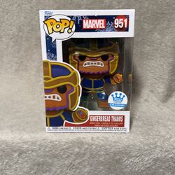 Gingerbread Thanos Funko Pop