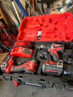 18v brushless set Milwaukee