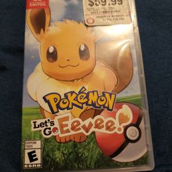 Pokemon  Let's Go Eevee