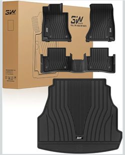 3W Floor Mats & Cargo Liner for Mercedes Benz C-Class 2022-2026
C300/C43 AMG/C63 AMG S E (Fit Sedan Only), TPE All Weather Floor Liner for Benz C-Clas