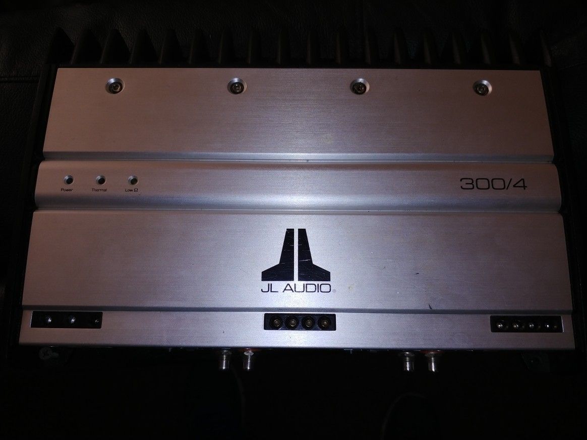 JL Audio 4 channel amplifier - good deal!