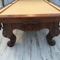 8’ Connelly Biltmore Pool Table/Dining Combo - Delivered & Installed