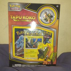 Pokemon Tapu Koko Pin Collection 2017