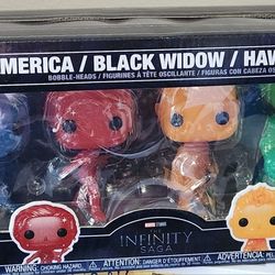 Funko Pop! Art Series Marvel Studios The Infinity Saga Thor/Captain America/Black Widow/Hawkeye/Hulk/Iron Man