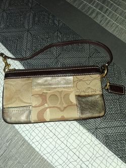 Coach wristlet