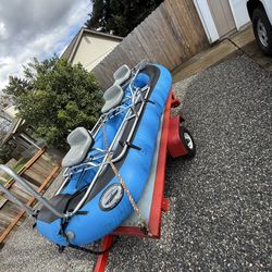Fishing Raft + Trailer