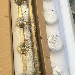 💡New Hanaloa Gold 4-Light Vanity – Never Assembled. Still In Box