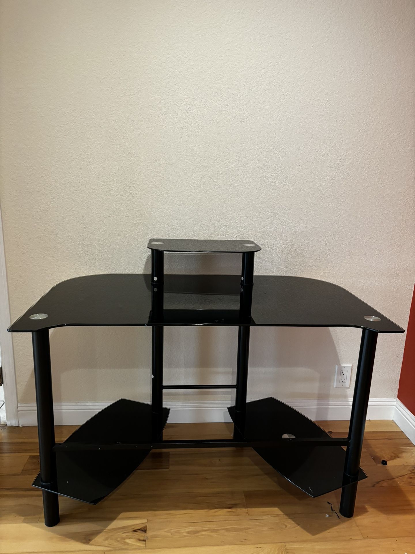 Glass Computer Desk/Furniture/Computer Table/ Work Desk/Office Desk