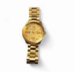 Nixon gold “The Corporal” watch