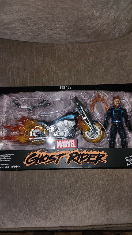 Marvel Legends Deluxe  Ghostrider With Motorcycle 